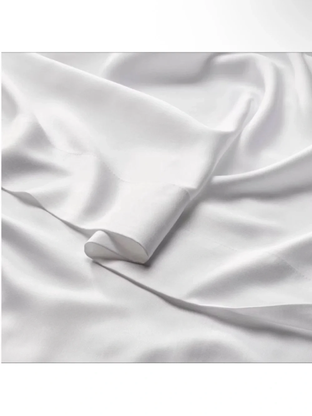 NWT King 400 Thread Count Rayon from Bamboo Sheet Set White - Casaluna